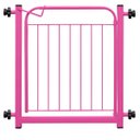Ver imagem 1 de Portão Portãozinho 69cm Pet Portátil Dobrável Rosa