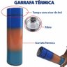 Garrafa Motivacional Squeeze Termica Kit 2 Uni Frases Sensor Led Temperatura Academia Trabalho Trein - 7