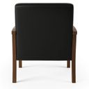 Ver imagem 7 de Poltrona para Sala Tecido Courino Braços Madeira Maciça Mia