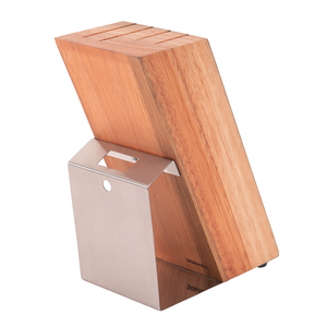 Faqueiro Cepo Organizador de Facas Bancada Kort 5 Facas e 1 Tesoura