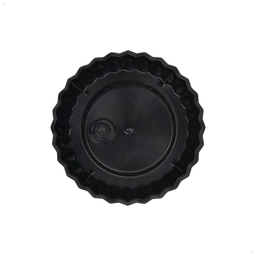 Vaso Cachepot Wave 15cm Antidengue Decoração Preto - 5