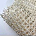Ver imagem 2 de Palhinha Indiana Rattan Sextavada Tela Natural 15m X 50cm Cor:bege