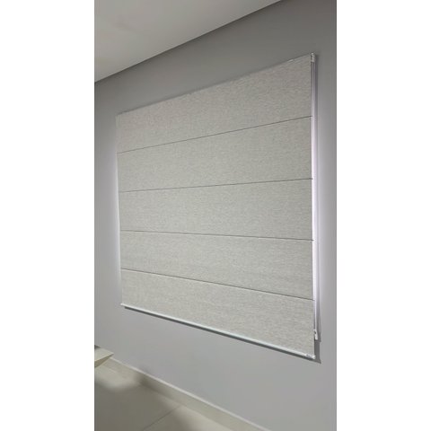 Persiana Romana Blackout Lar 1,40 X 1,40 Alt Premium Mescla