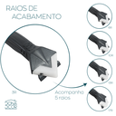 Ver imagem 3 de Espátula Aplicar silicone Rejunte ferramenta calafetar Remover Raspador pedreiro