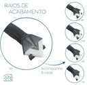 Ver imagem 3 de Espátula Aplicar silicone Rejunte ferramenta calafetar Remover Raspador pedreiro