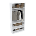 Ver imagem 1 de MÓDULO CLOSET CABIDEIRO E PRATELEIRAS 100% MDF M330.B MUNDI MOVEIS