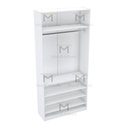 Ver imagem 2 de MÓDULO CLOSET CABIDEIRO E PRATELEIRAS 100% MDF M330.B MUNDI MOVEIS