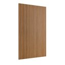 Ver imagem 1 de Painel Ripado Decorativo 160cm X 240cm em Madeira Mdf Cor:louro