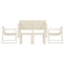 Ver imagem 1 de Conjunto 2 Poltronas, 1 Sofá 2 Lug e 2 Mesas Área Externa Verte Eco Rivatti Fibra Natural Bambu