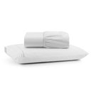 Ver imagem 1 de Jogo Cama Lençol Bali Solteiro Percal 180 Fios 100% Algodão Ponto Palito 2 Peças - Branco