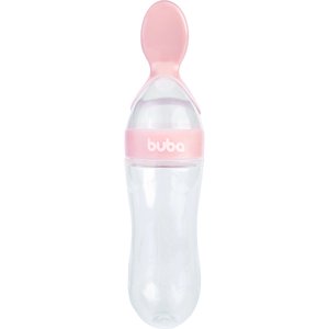 Colher Dosadora em Silicone Rosa 90ml Buba 14679
