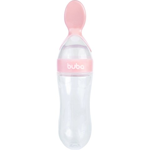 Colher Dosadora em Silicone Rosa 90ml Buba 14679