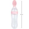 Colher Dosadora em Silicone Rosa 90ml Buba 14679 - 4