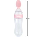 Ver imagem 4 de Colher Dosadora em Silicone Rosa 90ml Buba 14679