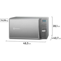 Micro-ondas Electrolux 34 Litros - com Menu Fit - Pmo34 - 7