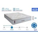 Ver imagem 5 de Cama Baú c/Aux Crc Solteir +Colchão Molas Marselha Hellen 88