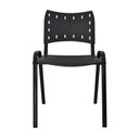 Ver imagem 1 de Cadeira Iso para Escola Escritório Comércio Preta Base Preta