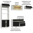 Ver imagem 7 de Cozinha Completa 270011 Com Armário E Balcão Branco/Preto