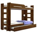 Ver imagem 1 de Beliche Infantil com Cama Auxiliar - 125-canion - Star Móveis