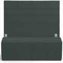 Ver imagem 1 de Kit Cabeceira Cama Box Casal 140cm com Calçadeira Roma W01 Suede Verde Musgo - Lyam Lyam Decor