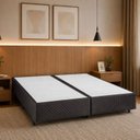 Ver imagem 1 de Base Box Desmontável King 193x203x39cm Yescasa Marrom