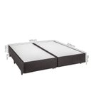 Ver imagem 3 de Base Box Desmontável King 193x203x39cm Yescasa Marrom