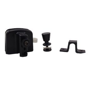 Kit 4 Janela de correr com 2 folhas Glass Peças kit4 Preto