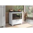 Ver imagem 2 de Balcão para Cooktop e Forno Elétrico 4 Bocas 1 Porta Albânia - Branco