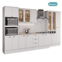 Ver imagem 7 de Cozinha Completa Modulada Milla Maya 17 Portas 3 Gavetas MDF 380cm Branco