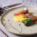 Ver imagem 7 de Jogo 12 Pratos Cerâmica Stoneware Porto Brasil Rasos Fundos Campestre Litchi