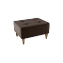 Ver imagem 1 de Puff Decorativo Piva Suede Marrom
