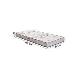 Colchao Solteiro Espuma D20 78cmx188cm Supreme Gazin - 3