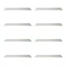 Kit 8 Prateleiras com suporte invisivel pra banheiro 60x15cm - 1