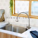 Ver imagem 6 de Kit Cuba Gourmet para Cozinha Nawa com Torneira Jaguaribe e Lixeira de Embutir e 5 Litros Pingoo