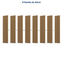 Ver imagem 5 de Rack com Painel Ripado para TV até 86 Polegadas Planejado 320CMX250CM Aruá CabeCasa MadeiraOriginals