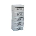 Ver imagem 1 de Caixa Correio Condomínio Frontal para Muro Cinza 5 Módulos