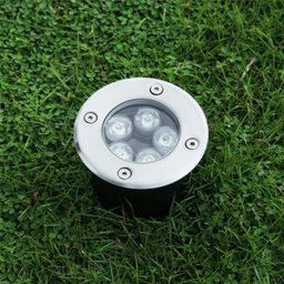 2 Balizadores Led SMD 5W Bivolt Blindado Vedado De Embutir Em Piso Chão Gramado Escada Jardim (Ilumi - 3
