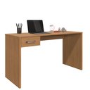 Ver imagem 1 de Mesa para Computador Escritório Home Office com Gaveta:freijó