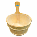 Ver imagem 4 de Balde e Concha de Madeira para Sauna Seca Sodramar