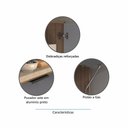 Ver imagem 3 de Armário Aéreo de Cozinha 120cm 1 Porta Basculante com Nichos Aspen Luciane Móveis