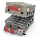 Ver imagem 3 de KIT - Prensa a Gás Crepes Suiço 12 Cavidades PRK-120G + Kit Gás - Progás