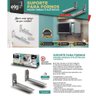 Suporte para Microondas Universal Mw05 Elg Prata Cor Inox - 2