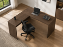 Ver imagem 2 de Mesa em L 1200 x 1500 mm Auxiliar - Linha Studio: Nogueira Lamina