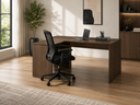Ver imagem 3 de Mesa em L 1200 x 1500 mm Auxiliar - Linha Studio: Nogueira Lamina