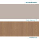 Ver imagem 6 de Balcão Nicho 20cm com Tampo Lumina Luciane Móveis Cinammon/cinammon