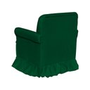 Ver imagem 3 de Poltrona Para Quarto Amamentação Com Balanço Suede Estopar Laura Suede Verde