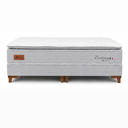 Ver imagem 6 de Cama Box King + Colchão Molas Ensacadas Topazio Coliseu 198x200x57cm