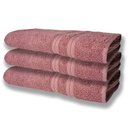 Ver imagem 4 de 6 Toalhas Grande Super Felpudas e Grossa Algodão 80x150 Itália Soft Beka - Cinza/rosê Cinza/rosê