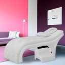 Ver imagem 2 de Maca Para Estética Estofada Botonê Suede 80cm - Estopar Maca Botonê Suede Branco