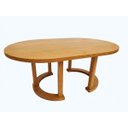 Ver imagem 3 de Mesa de Centro Adelle Madeira Maciça Cor Nozes Envernizada Estilo Moderna Casa Decorada Mesa Baixa